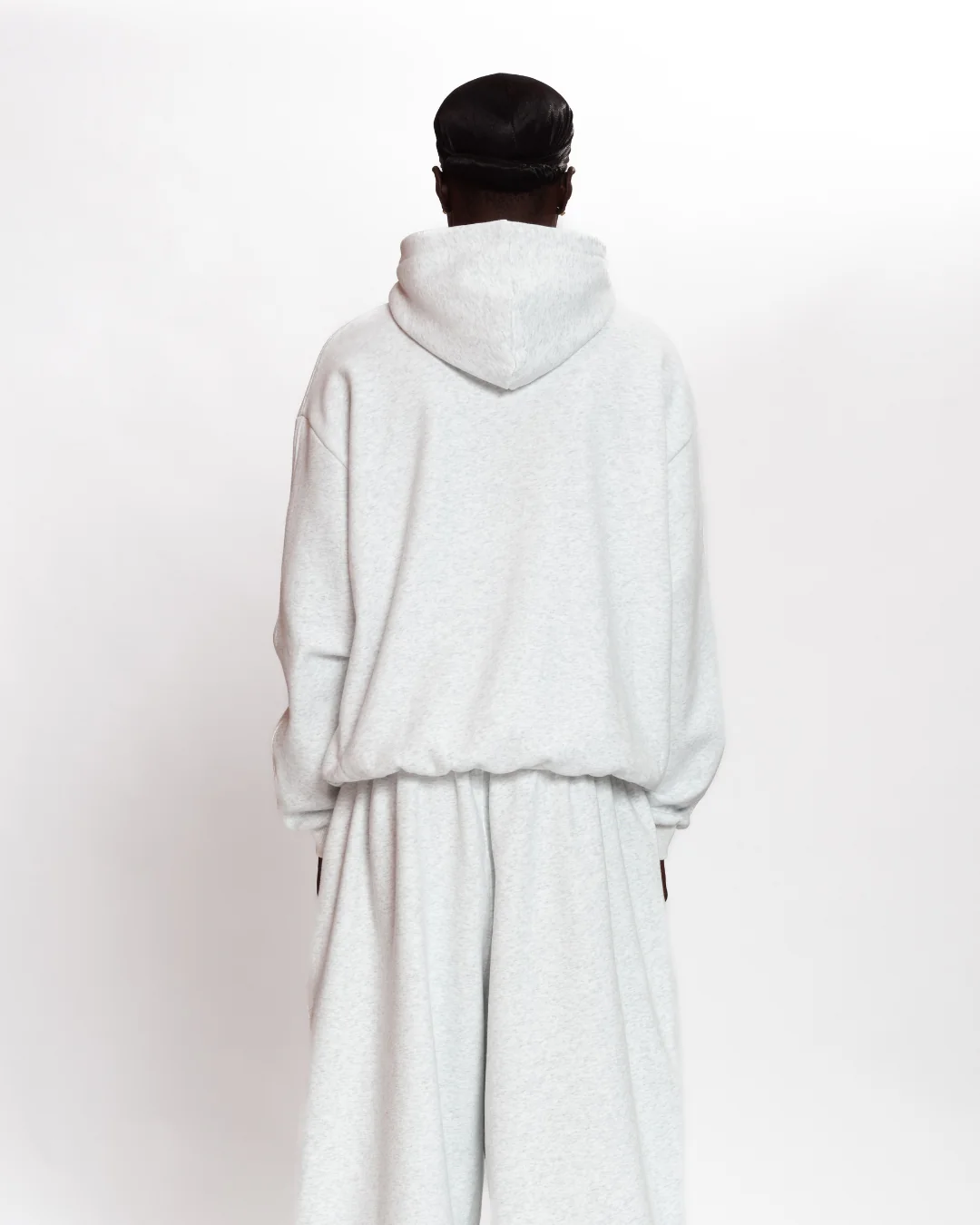 Essentials Hoodie (Marle White) - Image 9