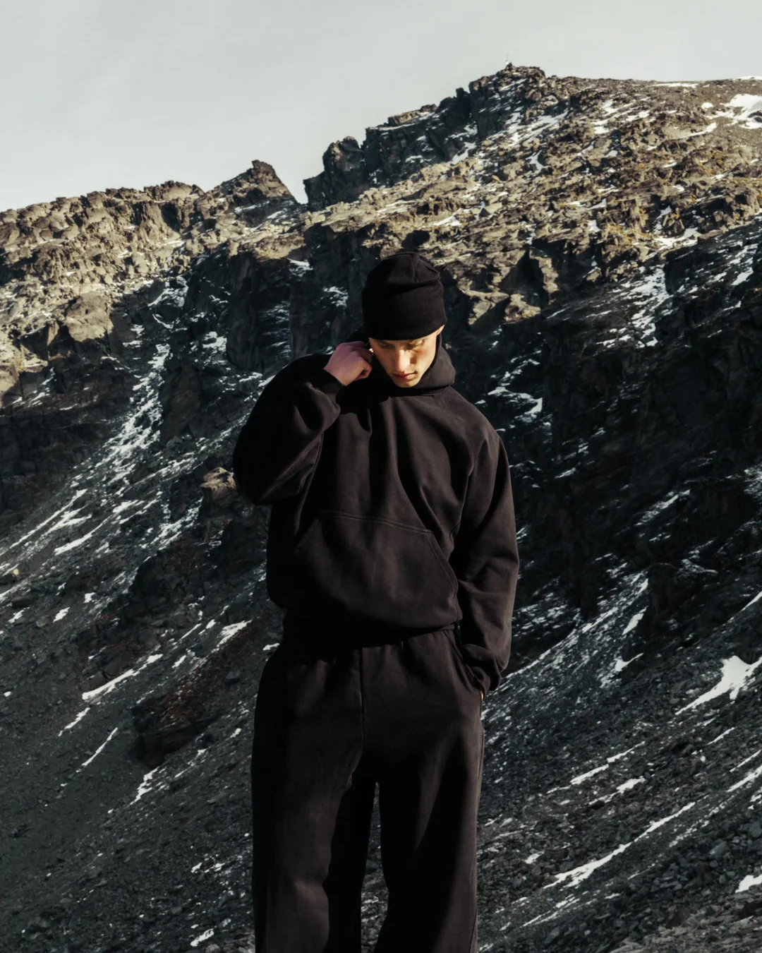 Heavyweight Hoodie (Black) - Image 5