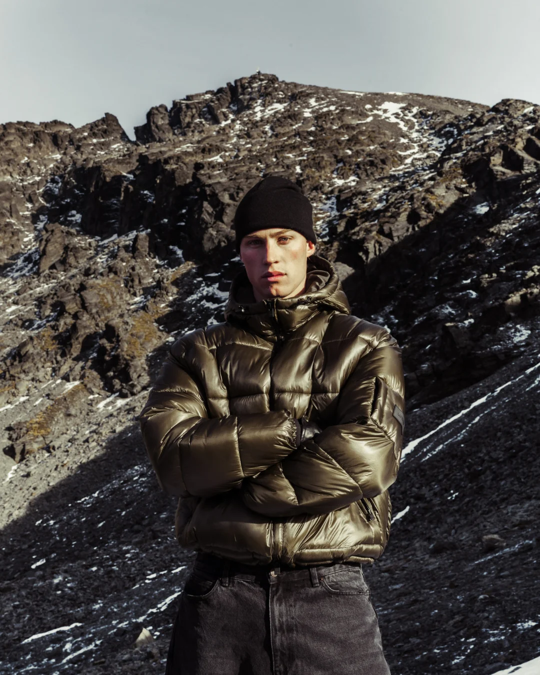 Puffer Jacket (Olive) - Image 4