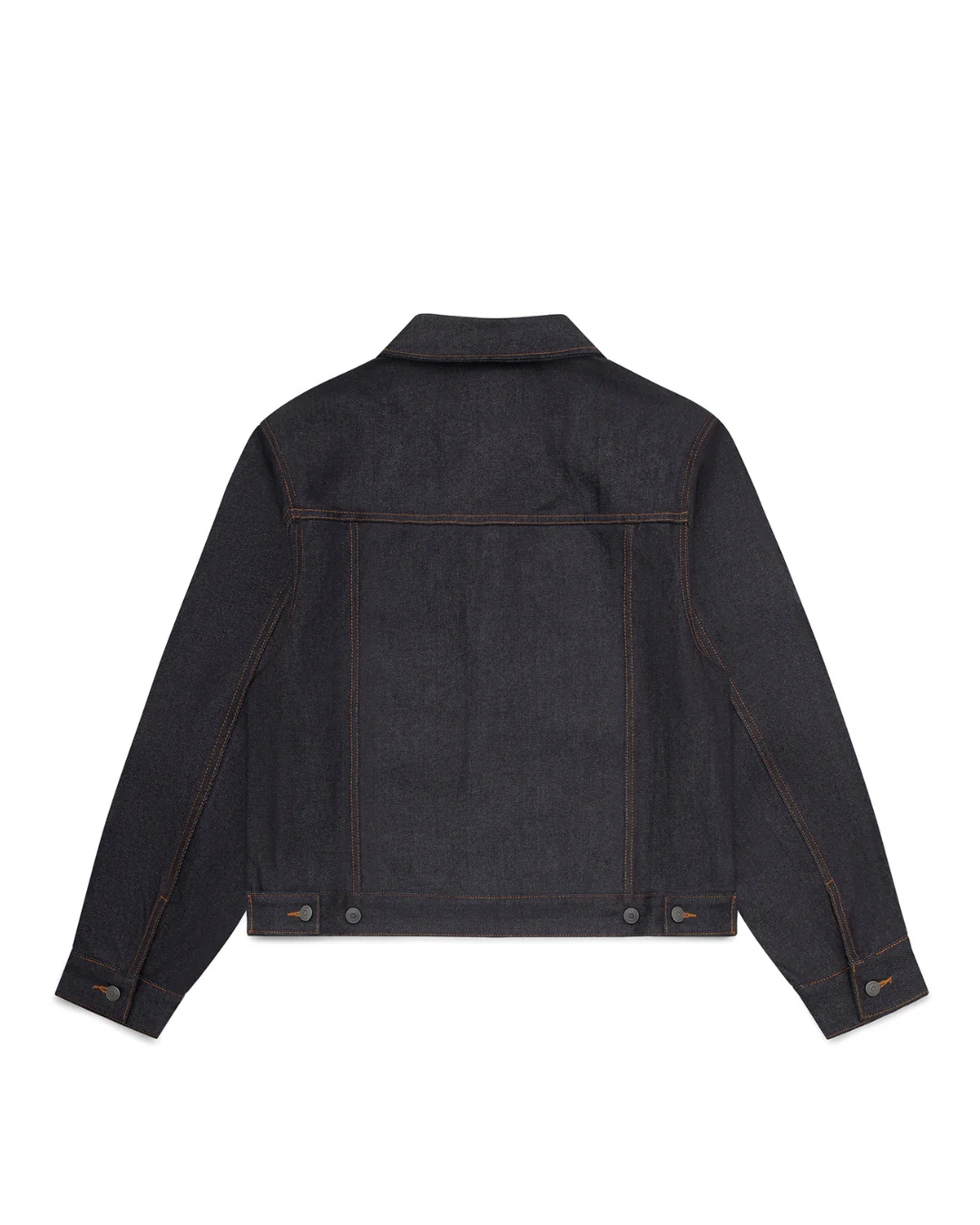 Raw Denim Jacket (Blue Black) - Image 3