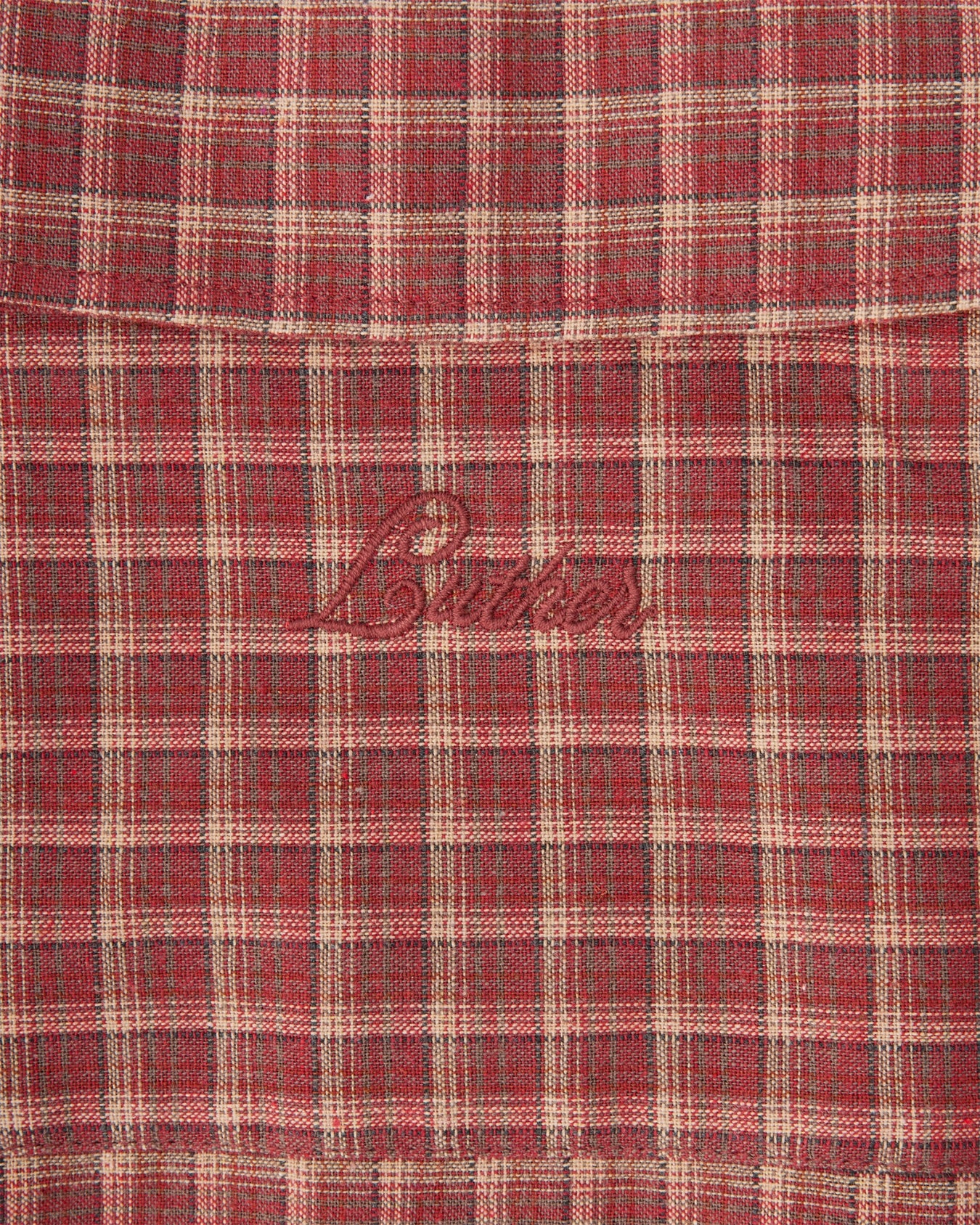 Short Sleeve Shirt (Red Plaid) - Image 6