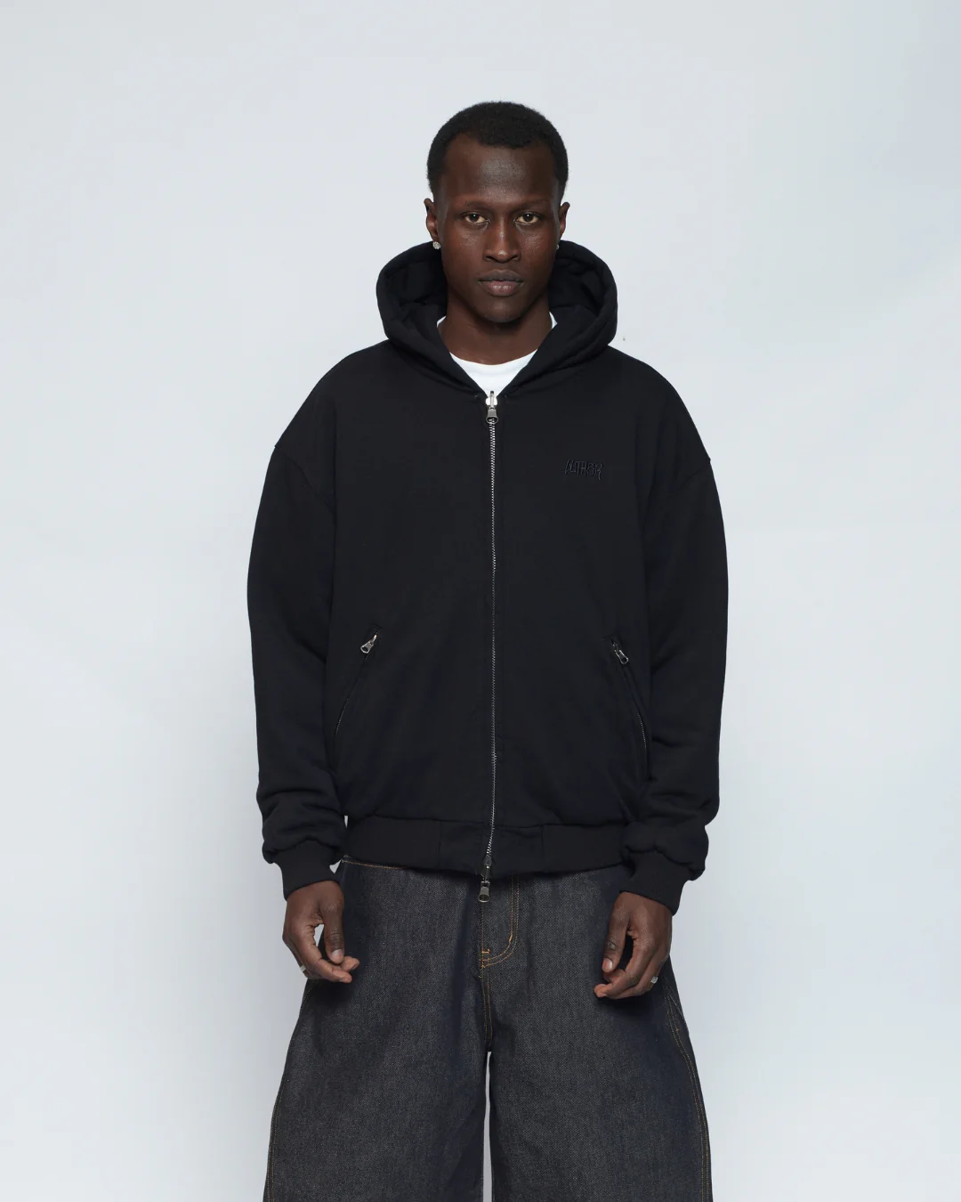 Workwear Zip Jacket (Charcoal) - Image 18