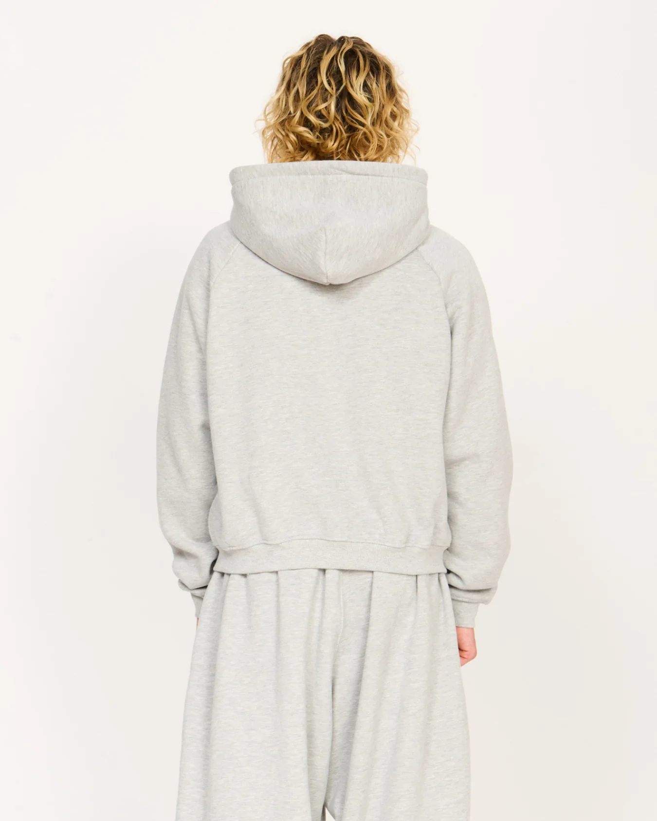 Zip Up Hoodie (Grey) - Image 10